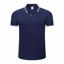 Load image into Gallery viewer, LiSENBAO Brand Men's Polo Shirt Men Cotton Short Sleeve shirt Brand jerseys Summer Solid Male Polo Top Clothes Custom Print Logo