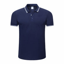 Load image into Gallery viewer, LiSENBAO Brand Men's Polo Shirt Men Cotton Short Sleeve shirt Brand jerseys Summer Solid Male Polo Top Clothes Custom Print Logo