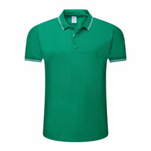 Load image into Gallery viewer, LiSENBAO Brand Men's Polo Shirt Men Cotton Short Sleeve shirt Brand jerseys Summer Solid Male Polo Top Clothes Custom Print Logo