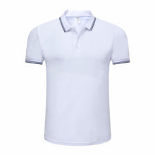 Load image into Gallery viewer, LiSENBAO Brand Men's Polo Shirt Men Cotton Short Sleeve shirt Brand jerseys Summer Solid Male Polo Top Clothes Custom Print Logo