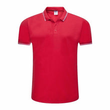 Load image into Gallery viewer, LiSENBAO Brand Men's Polo Shirt Men Cotton Short Sleeve shirt Brand jerseys Summer Solid Male Polo Top Clothes Custom Print Logo