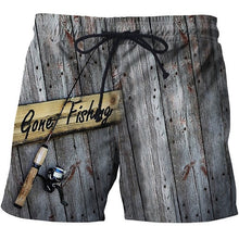 Load image into Gallery viewer, Fish 3 d printing Mens Swim Shorts Surf Wear Board Shorts 2018 Summer Swimsuit Boardshorts Trunks Short size s-6xl