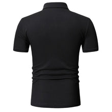 Load image into Gallery viewer, Envmenst 2019 Summer New Men POLO Shirt fashion Short sleeve Stand collar Solid color cotton POLO shirt Casual Tops men clothing